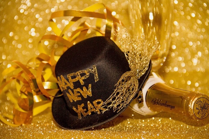New Year'S Eve, Champagne, Turn Of The Year