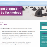 Don't get blogged down by technology